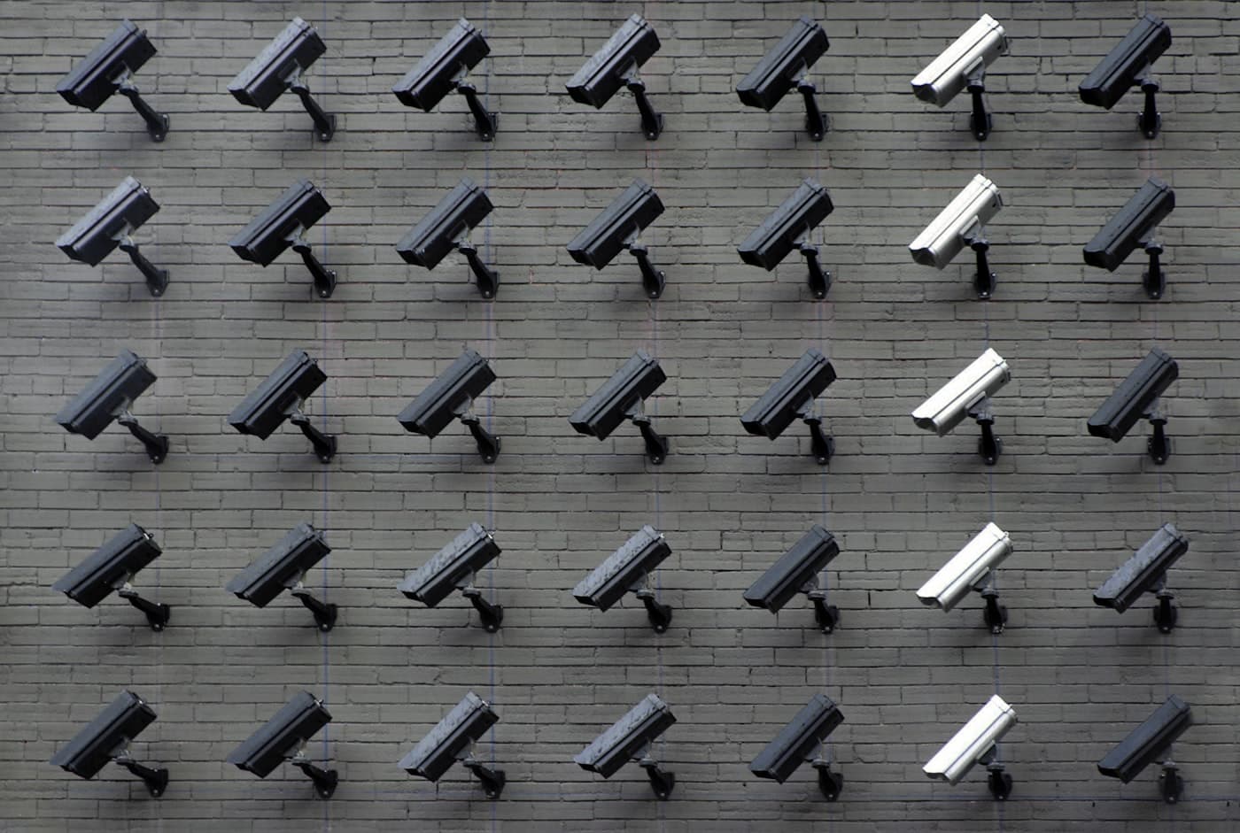 Security & Infrastructure — Infrastructure monitoring, drone inspection or security operations (replace camera-wall imagery when available)