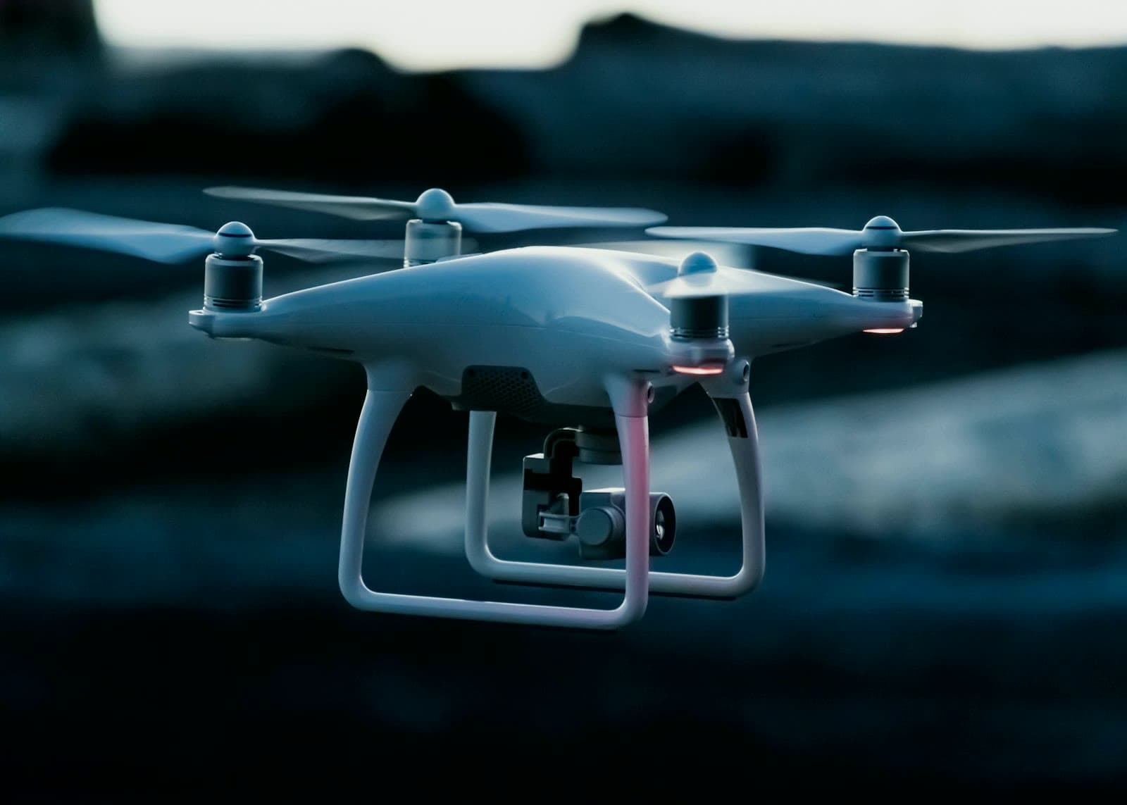 Enterprise Drones — Enterprise inspection drone operating near infrastructure